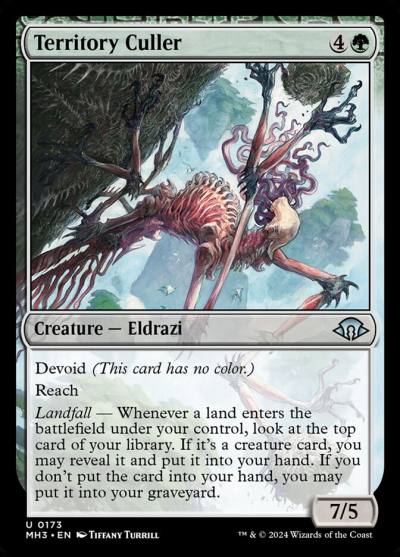 Territory Culler MH3-173 Modern Horizons 3 Magic card