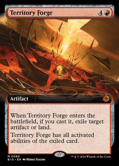 Territory Forge BIG-80 The Big Score Magic card