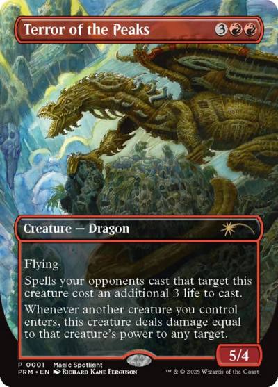 Terror of the Peaks PSPL-1 Spotlight Series Magic card