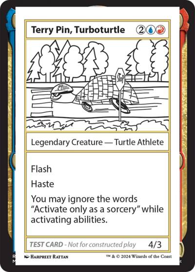 Terry Pin, Turboturtle MB2-603 Mystery Booster 2 Magic card