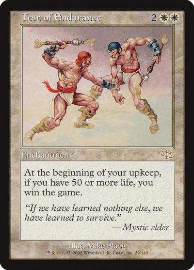 Test of Endurance JUD-29 Judgment Magic card