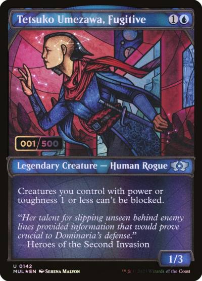 Tetsuko Umezawa, Fugitive MUL-142Z Multiverse Legends Magic card