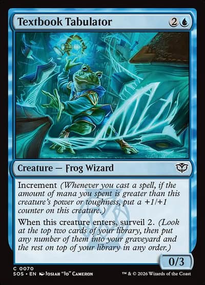 Textbook Tabulator 70 Secrets of Strixhaven Magic card