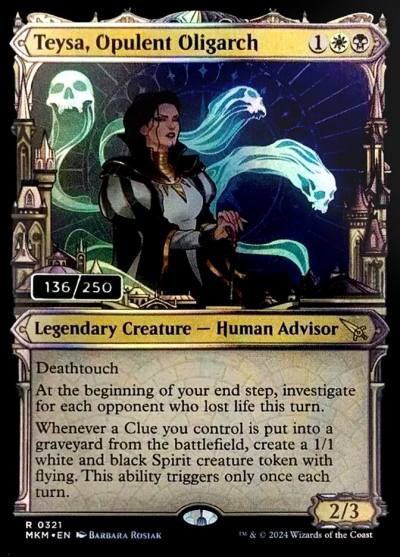 Teysa, Opulent Oligarch MKM-321Z Murders at Karlov Manor Magic card
