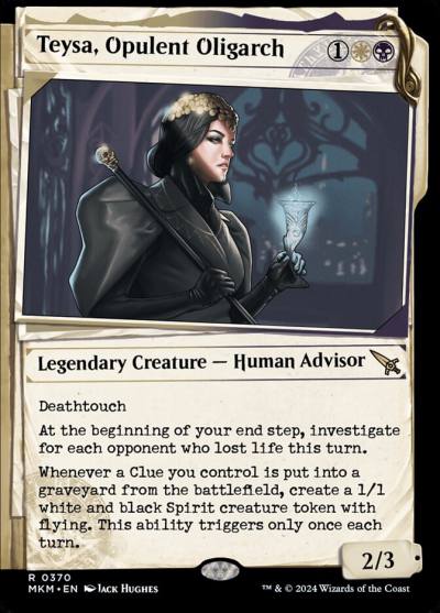 Teysa, Opulent Oligarch MKM-370 Murders at Karlov Manor Magic card
