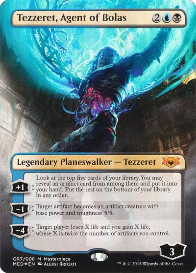 Tezzeret, Agent of Bolas MED-GR7 Mythic Edition Magic card