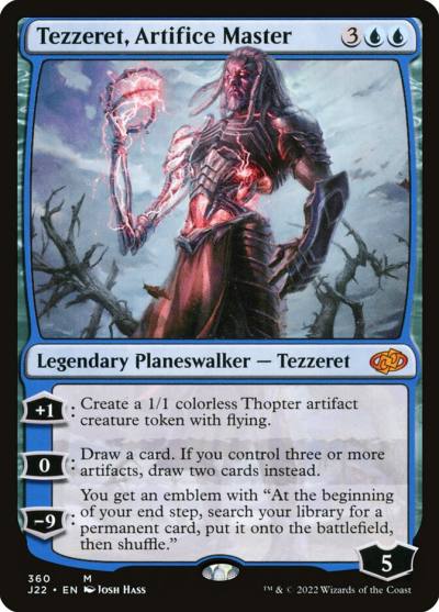 Tezzeret, Artifice Master J22-360 Jumpstart 2022 Magic card