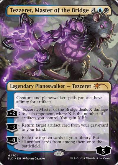 Tezzeret, Master of the Bridge SLD-1701 Secret Lair Drop Magic card
