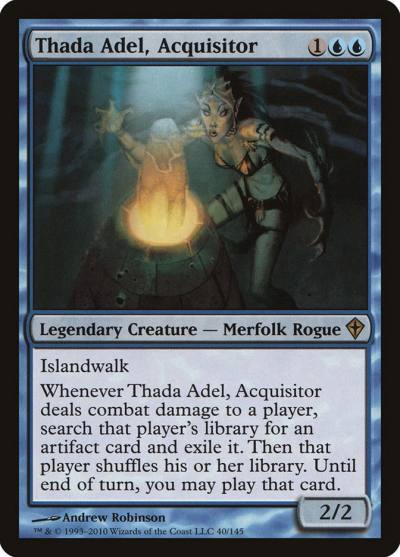 Thada Adel, Acquisitor 40 Worldwake Magic card