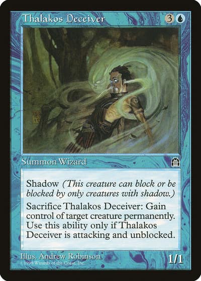 Thalakos Deceiver 45 Stronghold Magic card