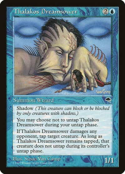 Thalakos Dreamsower 92 Tempest Magic card