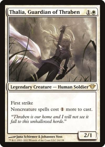 Thalia, Guardian of Thraben DKA-24 Dark Ascension Magic card