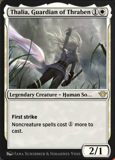Thalia, Guardian of Thraben HA2-4 Historic Anthology 2 Magic card