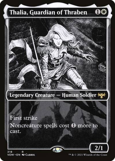 Thalia, Guardian of Thraben VOW-318 Innistrad: Crimson Vow Magic card