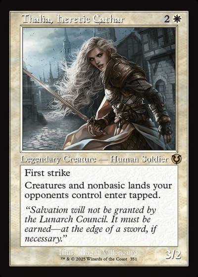 Thalia, Heretic Cathar INR-351 Innistrad Remastered Magic card