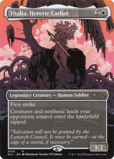 Thalia, Heretic Cathar SLC-2016 Secret Lair 30th Anniversary Countdown Kit Magic card