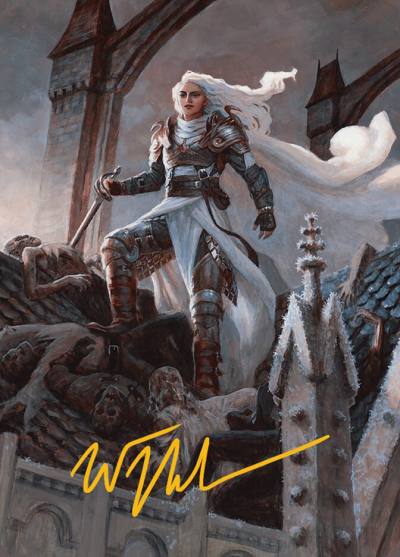 Thalia, Heretic Cathar // Thalia, Heretic Cathar AINR-2 Innistrad Remastered Art Series Magic card