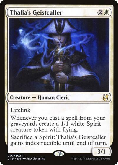 Thalia's Geistcaller C19-7 Commander 2019 Magic card