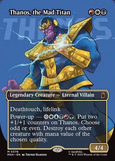 Thanos, the Mad Titan