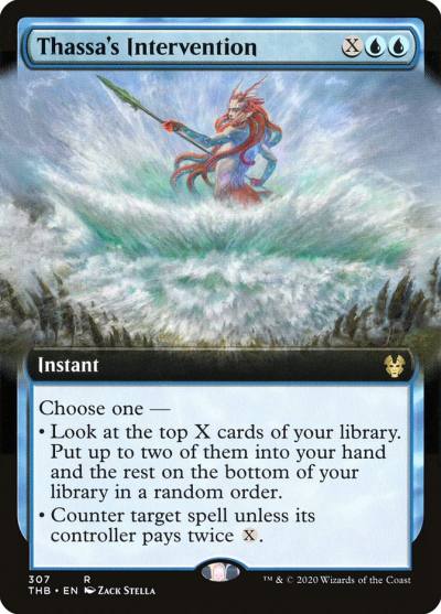 Thassa's Intervention THB-307 Theros Beyond Death Magic card