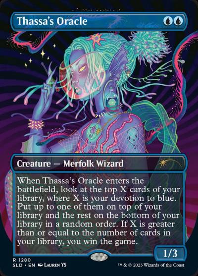 Thassa's Oracle SLD-1280 Secret Lair Drop Magic card