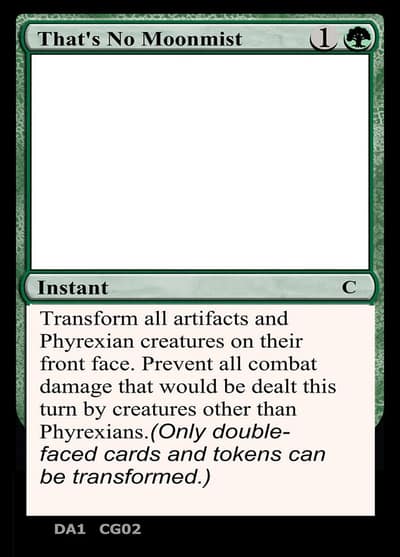 That's No Moonmist UNK-CG02B Unknown Event Magic card