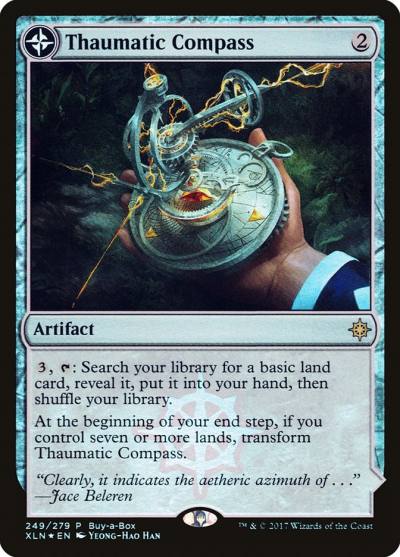 Thaumatic Compass // Spires of Orazca PXTC-249 XLN Treasure Chest Magic card