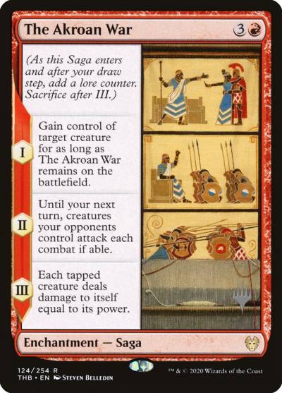 The Akroan War PTHB-124P Theros Beyond Death Promos Magic card