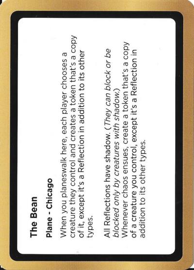 The Bean UNK-PLA002A Unknown Event Magic card