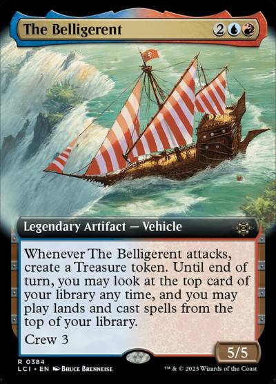 The Belligerent LCI-384 The Lost Caverns of Ixalan Magic card