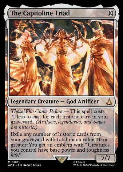 The Capitoline Triad ACR-1 Assassin's Creed Magic card