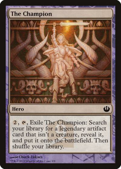 The Champion THP3-9 Journey into Nyx Hero's Path Magic card