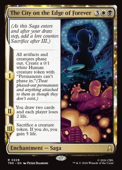 The City on the Edge of Forever TRK-228 Star Trek Magic card