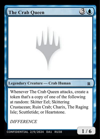 The Crab Queen RU38 Unknown Event Magic card