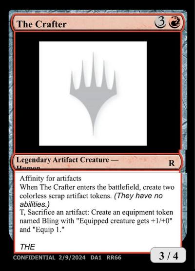The Crafter RR66 Unknown Event Magic card
