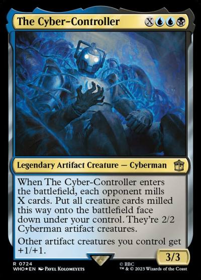 The Cyber-Controller WHO-724 Doctor Who Magic card