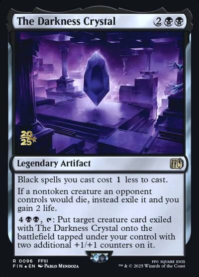 The Darkness Crystal PFIN-96S Final Fantasy Promos Magic card