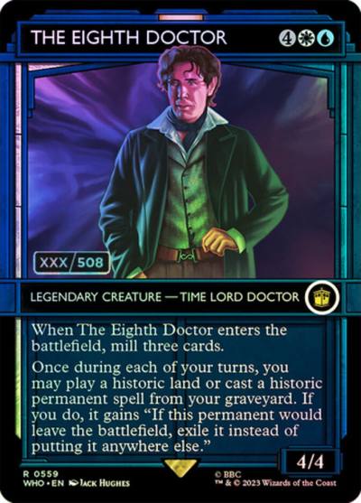 The Eighth Doctor WHO-559Z Doctor Who Magic card
