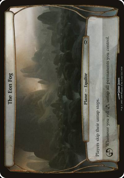 The Eon Fog OHOP-8 Planechase Planes Magic card