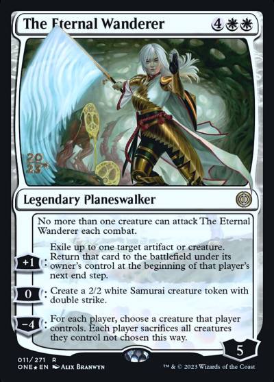 The Eternal Wanderer PONE-11S Phyrexia: All Will Be One Promos Magic card