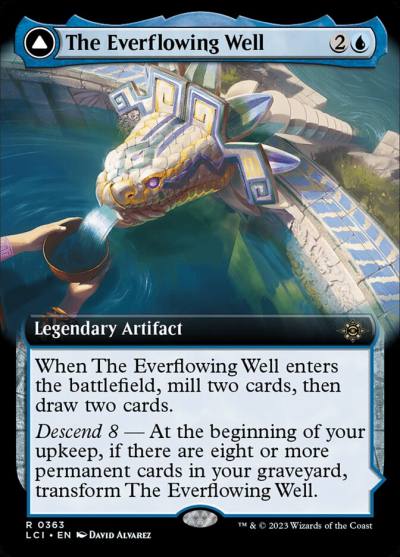 The Everflowing Well // The Myriad Pools LCI-363 The Lost Caverns of Ixalan Magic card