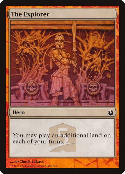 The Explorer THP2-5 Born of the Gods Hero's Path Magic card