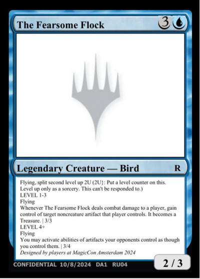 The Fearsome Flock RU04c Unknown Event Magic card
