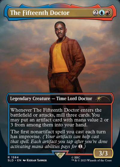 The Fifteenth Doctor 1584 Secret Lair Drop Magic card