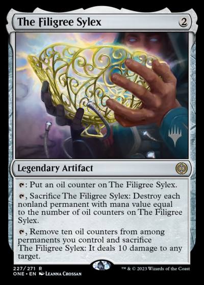 The Filigree Sylex PONE-227P Phyrexia: All Will Be One Promos Magic card