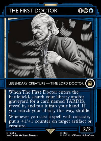 The First Doctor WHO-552 Doctor Who Magic card