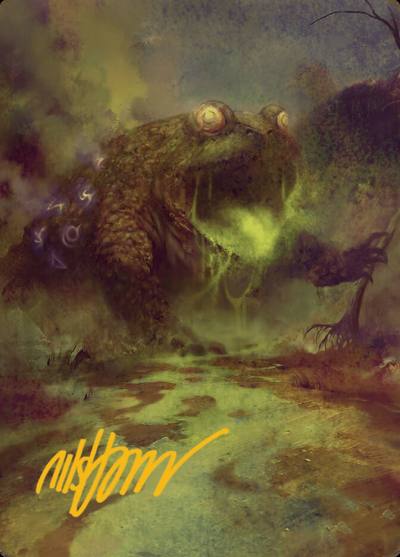 The Gitrog Monster // The Gitrog Monster ABLB-52 Bloomburrow Art Series Magic card