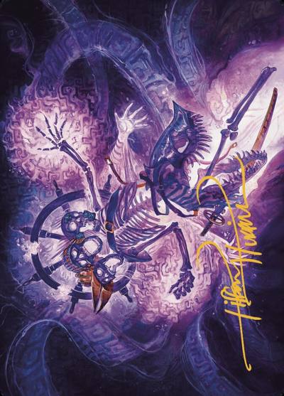The Grim Captain // The Grim Captain ALCI-41 The Lost Caverns of Ixalan Art Series Magic card