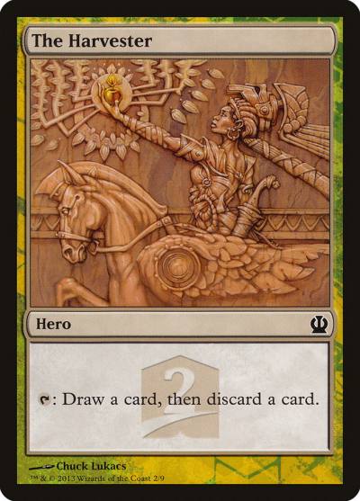 The Harvester THP1-2 Theros Hero's Path Magic card