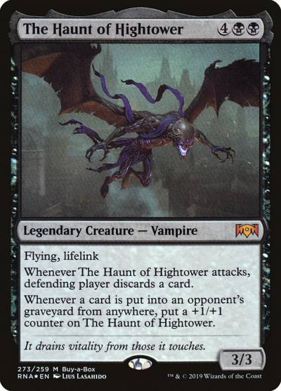 The Haunt of Hightower RNA-273 Ravnica Allegiance Magic card